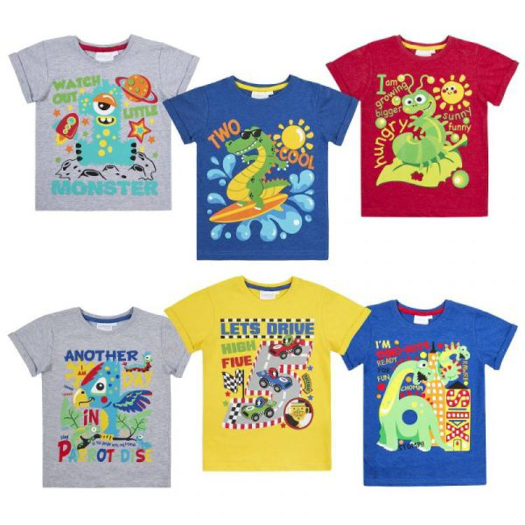 Picture of 11C137 BOYS COTTON T-SHIRT